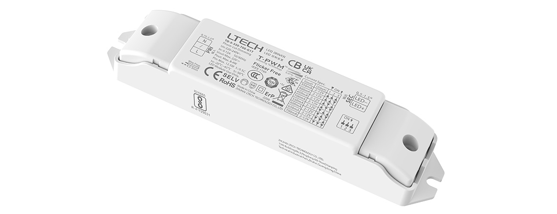 9W 350-700mA CC Triac LED Driver TD-9-350-700-G1T