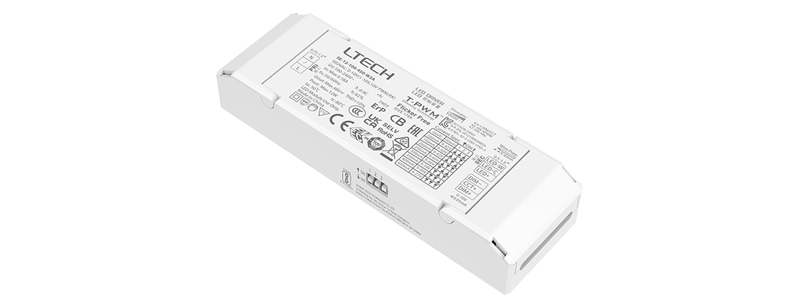 12W 100-450mA CC 0-10V tunable white LED driver SE-12-100-450-W2A